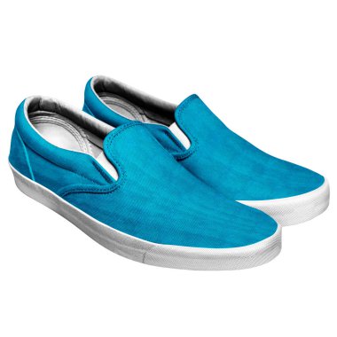 Tasarımını bir profesyonel gibi göster Bu ön perspektif görünümünü kullanarak Atoll Mavi Rengi Ayakkabı Makbuzu.