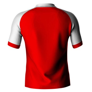 Bu geriye bakış Korkunç Raglan gömleğinin kırmızı rengi tüm şaşaalı tasarımlarınız için mükemmel..