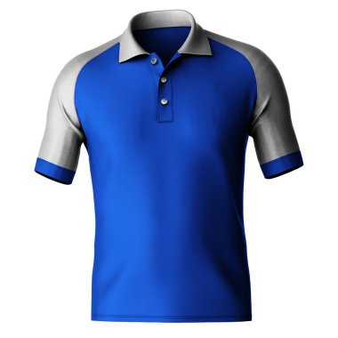 Bu ön görünümü, parlak mavi renkte Raglan gömleği modelini, tasarımında kullanacaksan profesyonel olmana gerek yok.