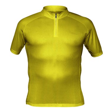 Bu Ön Görünüm Altın Zeytin Renkli Bisikletçi Jersey Modeli Tasarımlarınızı Resimli Görünümle Göstermek İçin Yaratılmıştır.