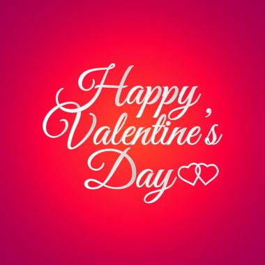 Sevgililer Günü tebrik kartı.