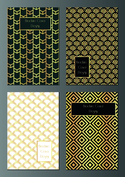 Art deco broşür kapakları