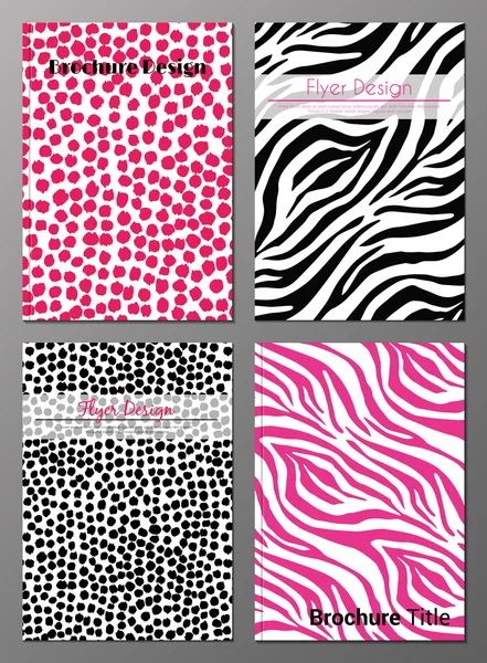 Brochure covers set — Stock Vector