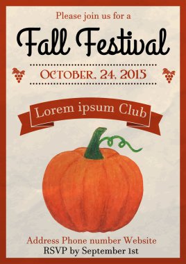 Sonbahar Festivali el ilanı