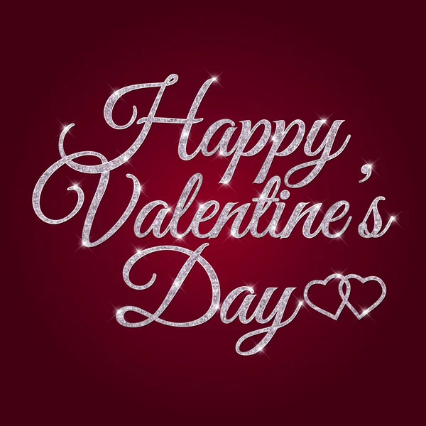 Valentines Day greeting banner — Stock Vector