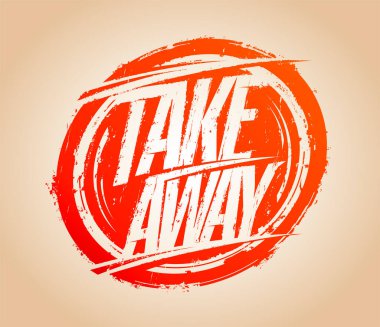 Pul vektör kalıbını kaldır, dağıtım sembolü şablonu