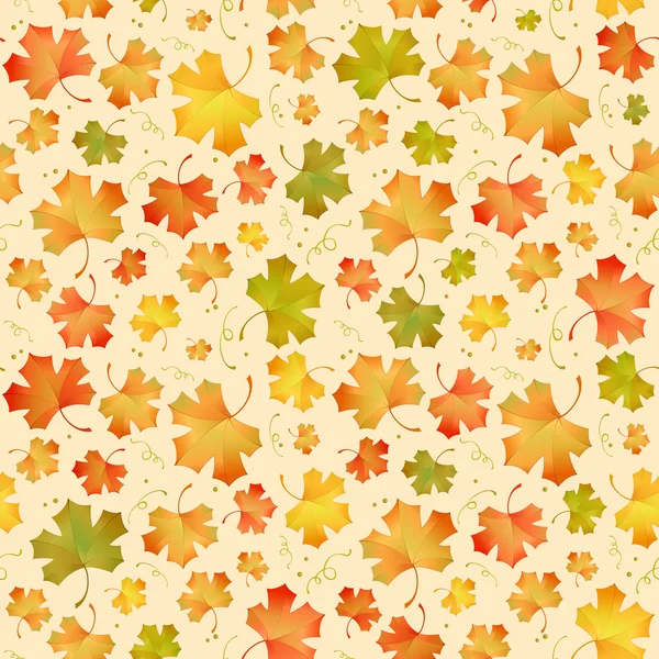 Autumn pattern illustration. — Stock Vector