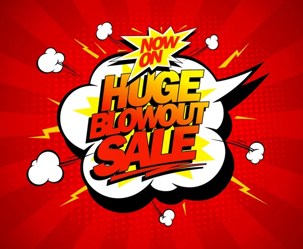 Blowout Sale Vector Art Stock Images Depositphotos