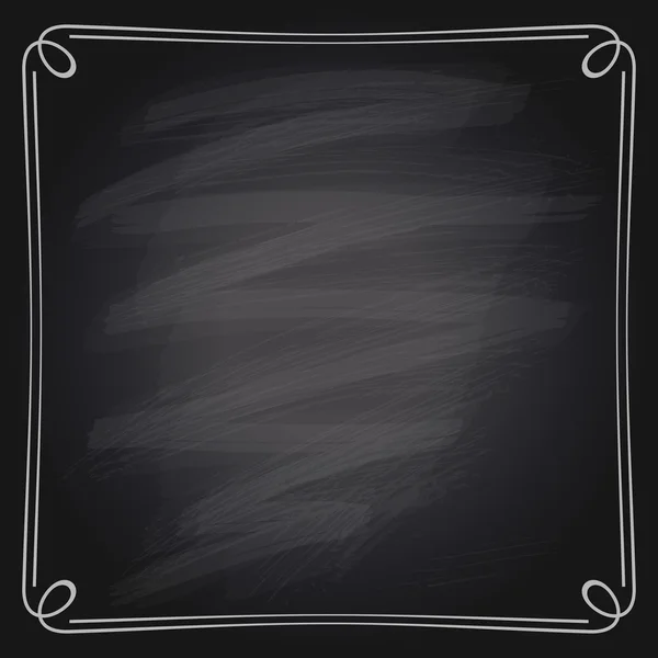 Vector illustration of chalk frame. — ストックベクタ
