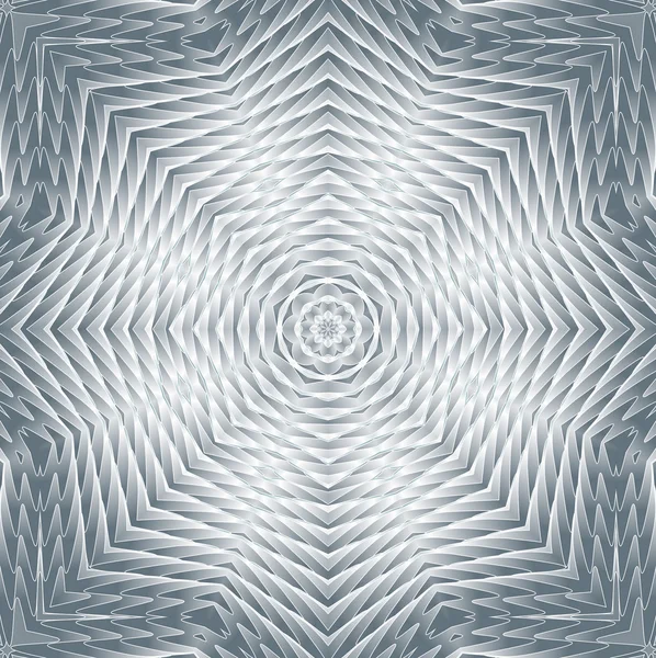 Kaleidoscopic gray pattern — Stock Photo, Image