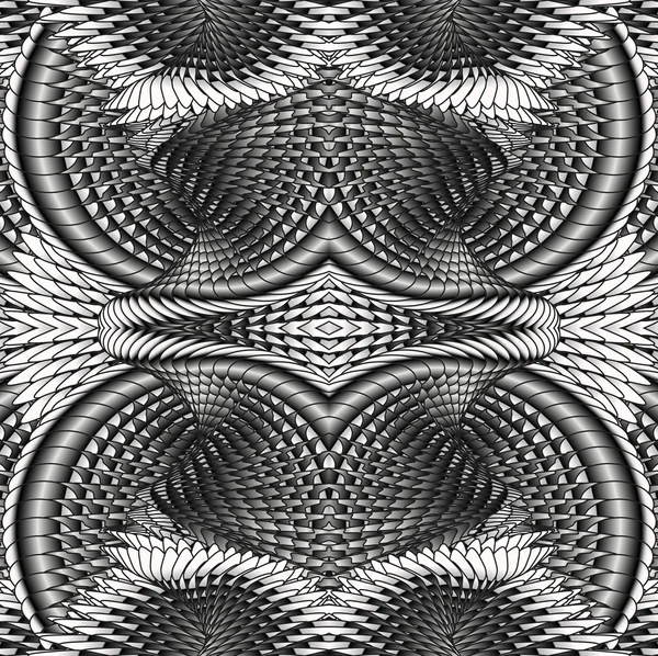 Kaleidoscopic iron pattern — Stock Photo, Image