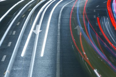 Kentsel yol ışık yollar