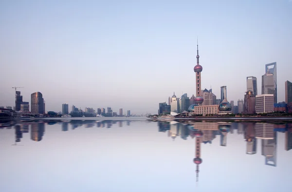 Shanghai Pudong morning — Stock Photo, Image