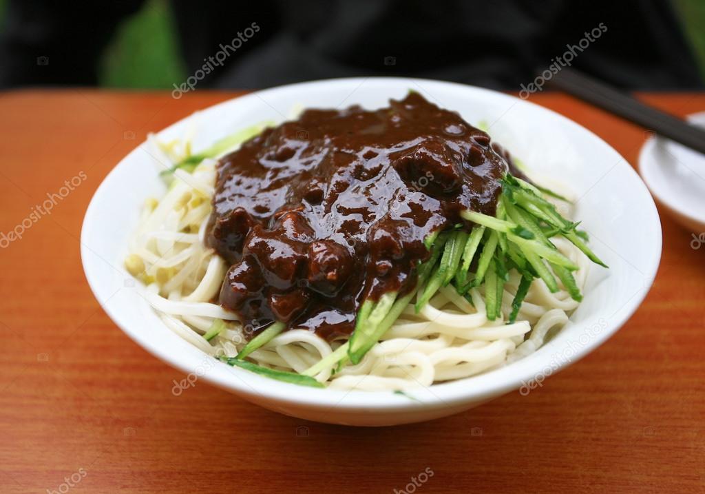 Beijing, China's traditional food; noodles