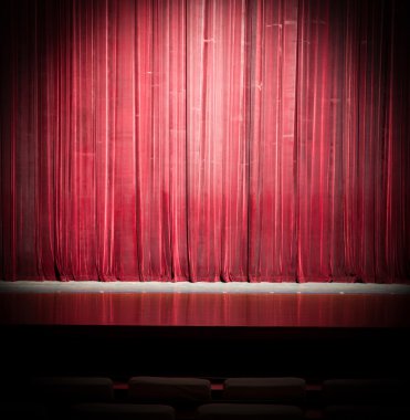 Sahne perde ışıkları