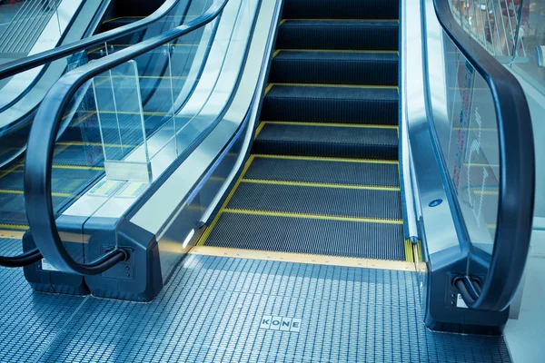 Escalator partial close-up — Stock Photo, Image