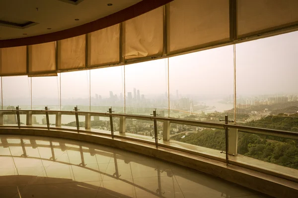 Architektonische Aussichtsplattform aus Glas, Chongqing — Stockfoto