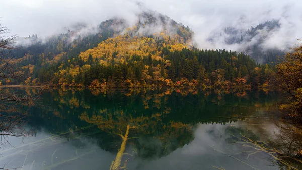 Piękne krajobrazy Chiny Sichuan Jiuzhaigou — Zdjęcie stockowe