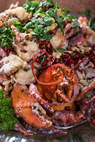 Gustare Prăjită Crab Închide — Fotografie, imagine de stoc