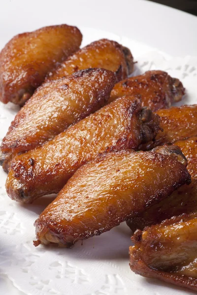 Chicken wings barbequed — Stock Photo, Image