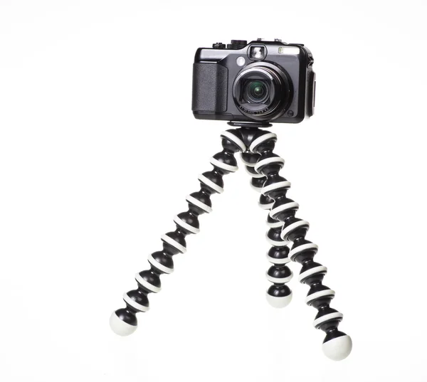 Camera on a tripod — Stock Photo, Image