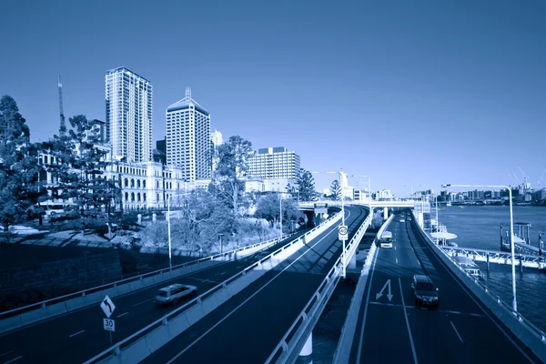 Ulica miasta Brisbane — Zdjęcie stockowe