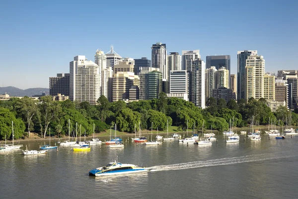 La ciudad australiana de Brisbane — Foto de Stock