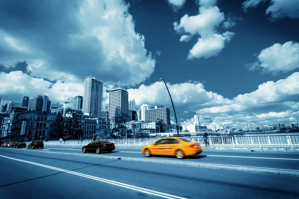 Australia Brisbane city traffic — Stock Photo, Image