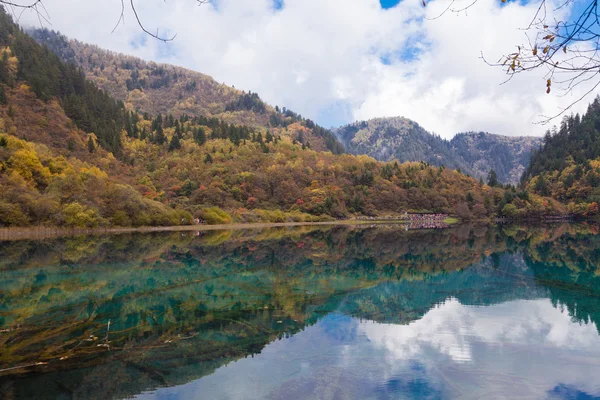 九寨沟湖 — 图库照片