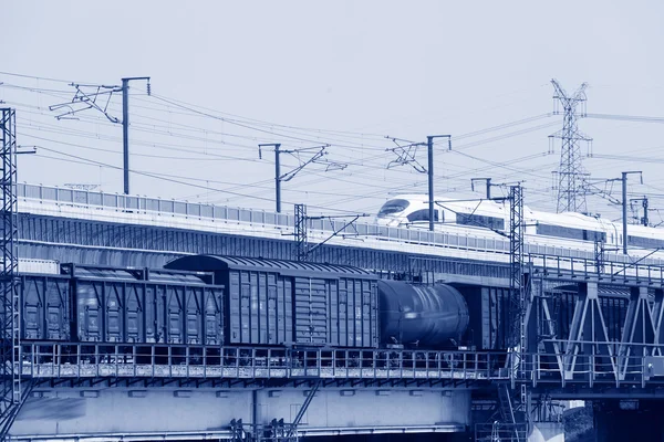 Rail transport — Stock Photo, Image