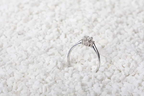 Ring van de diamant — Stockfoto