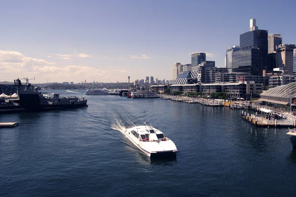 Nel darling harbour, sydney, australia — Foto Stock