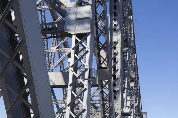 Ocelové mostní konstrukce — Stock fotografie
