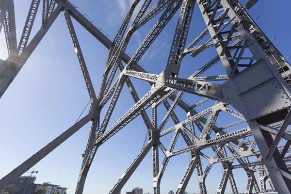 Ocelové mostní konstrukce — Stock fotografie