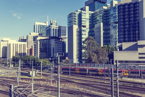 Brisbane railway station — Stock Photo, Image