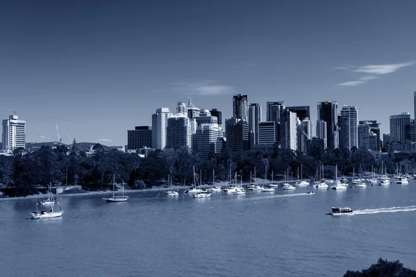 Australië Brisbane stedelijk landschap — Stockfoto