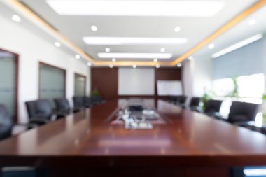 Bulanık konferans salonu