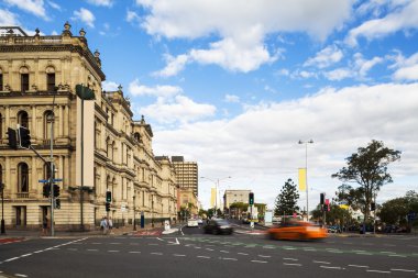 Brisbane şehir yayalar