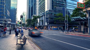 Avustralya Brisbane şehir manzarası