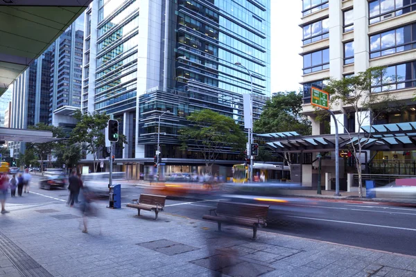 Brisbane city traffic — Stock Photo, Image