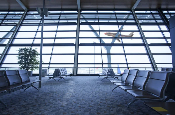 Sali czeka na Hong Kong Lotnisko — Zdjęcie stockowe