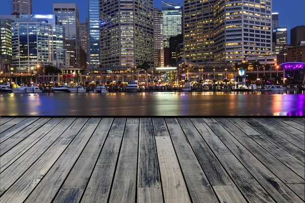 Nel darling harbour, sydney — Foto Stock