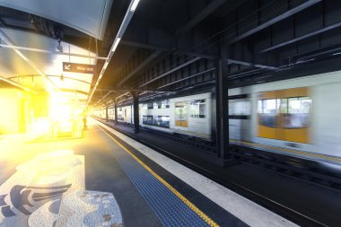 Sydney metro platformu