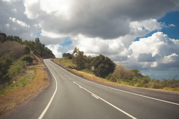Австралійський гора шосе — стокове фото