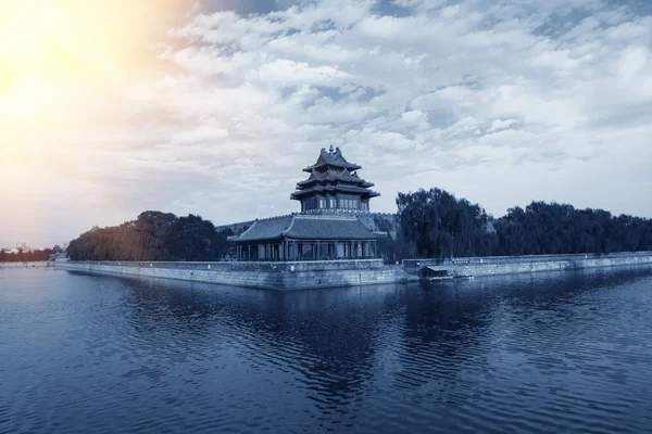 Beijing Forbidden City turret — Stock Photo, Image