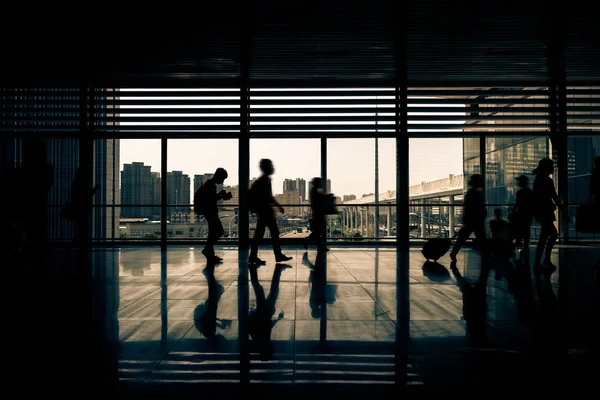 The train station waiting hall — Stock Photo, Image