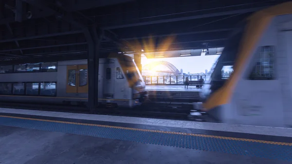 Plataforma del metro de Sydney —  Fotos de Stock