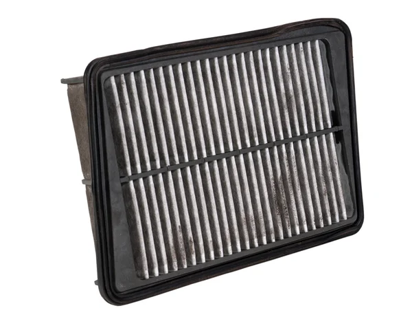 eski kirli araba hava filtresi