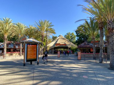 San Diego safari parkının girişi.