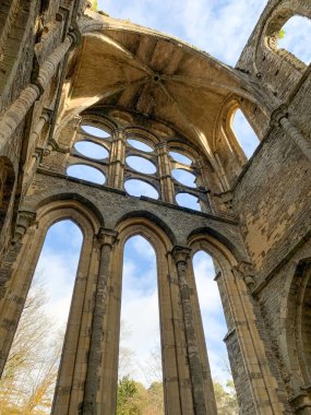Villers Abbey harabeleri, Brabant bölgesi Wallonia, Belçika